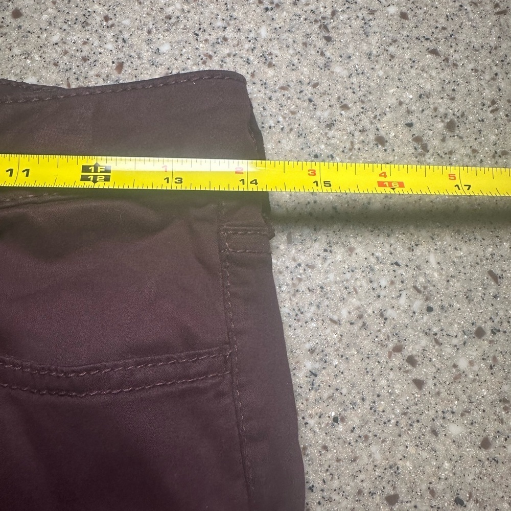 American Eagle 4 Long Maroon High-Rise Jegging - Picture 6 of 8